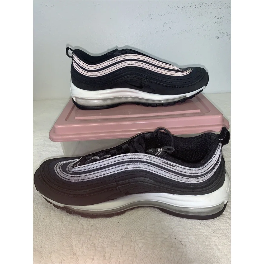 Nike‎ Air Max 97 Black Off Noir Black White DQ8574-001 Mens 8.5